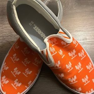 RARE Whataburger Slip On Canvas Shoes